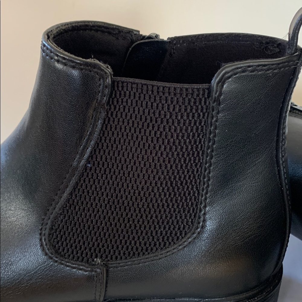 Sonoma Faux Leather Women’s Classic Black Boots - Picture 5 of 9